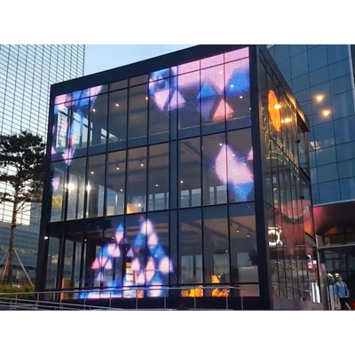 Indoor Glass Transparent LED Display Panel P3.91-7.8 HD Outdoor