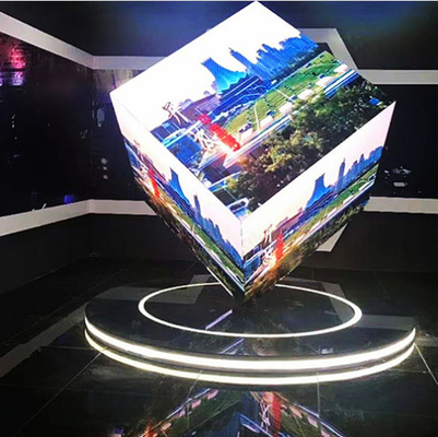 Stackable Cube Creative LED Video Wall 4 Side 2.5mm