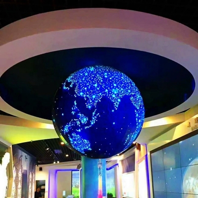 Indoor 360 Degrees Ball Creative LED 3D Video Wall