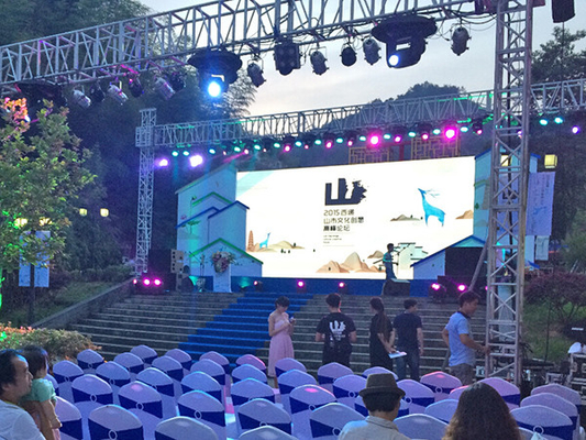 Outdoor IP65 Stage Rental LED Screen 500x1000mm CE