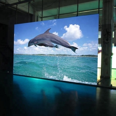 P5 Indoor Fixed LED Display 5mm , Video Wall Indoor Advertising LED Display Screen