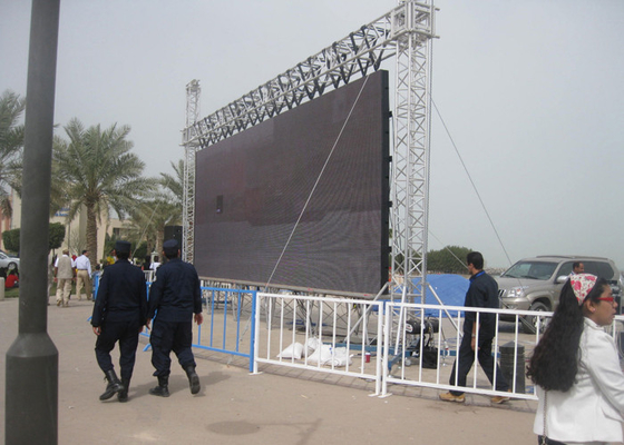 China IP65/IP54 Outdoor Fixed LED Display For Shopping Malls , Large Viewing Angel supplier