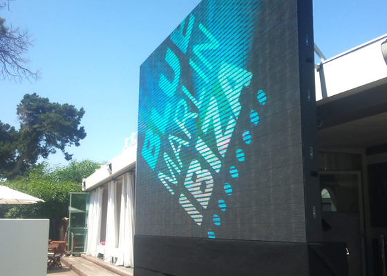 China P6 LED Screen Outdoor Billboard Advertising LED Video Display 6500 cd/㎡ supplier