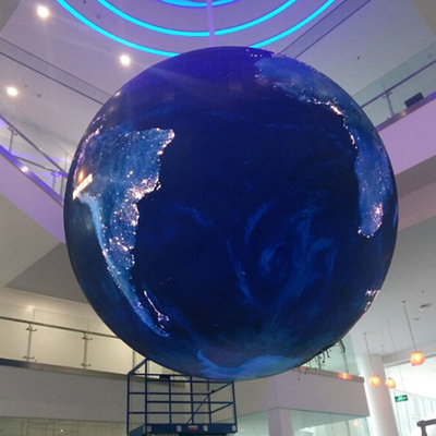 Spherical Ball LED Screen Commercial Full Color 3D Video
