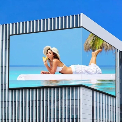 Naked Eye 3D P4 LED Display Screen For Advertising Outdoor Commercial