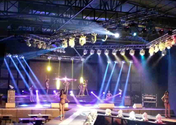 China High Resolution SMD3528 LED Stage Screen Rental With Light Weight Cabinet factory