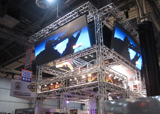 China Large Viewing Angle Inside Led Screen 4mm Full Color For Entertainment Bar distributor