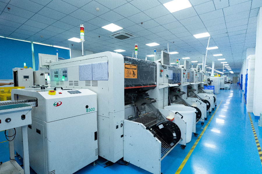 Shenzhen Mannled Photoelectric Technology Co., Ltd manufacturer production line