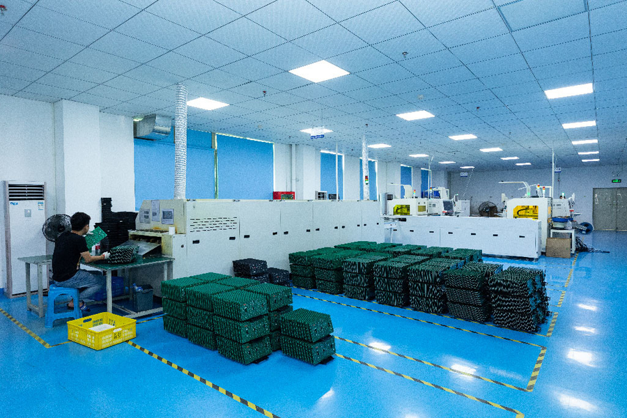 Shenzhen Mannled Photoelectric Technology Co., Ltd manufacturer production line
