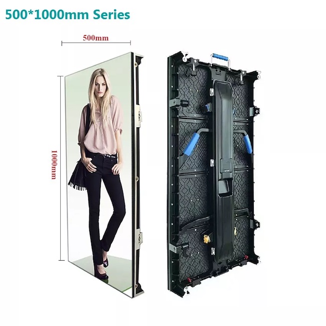 Portable Led Backdrop Screen P3.91 LED Stage Backdrop Screen CE , Outdoor Rental LED Display