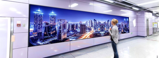 SMD2020 Led Video Wall Display Indoor Full Color Digital Signage 3mm