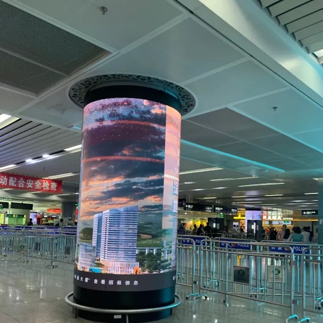 320x160mm Curved Flexible Modular LED Display Panels Indoor P4