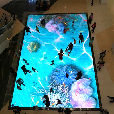 P3.9 Indoor Interactive LED Screen Display Panel Dancing Tile Block Floor