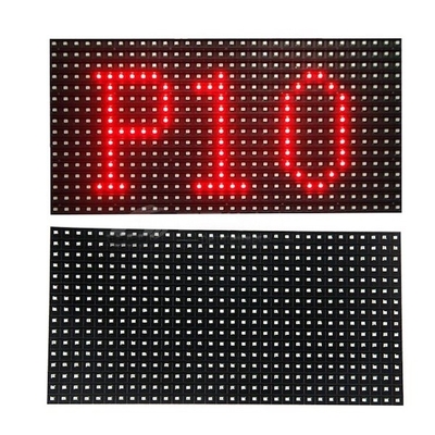 Buy P10 Indoor Single Color Modular LED Display Panels 10mm online manufacture