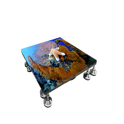 Buy P2.6 Interactive Floor LED Display SMD1515 , IP65 HD LED Video Wall online manufacture