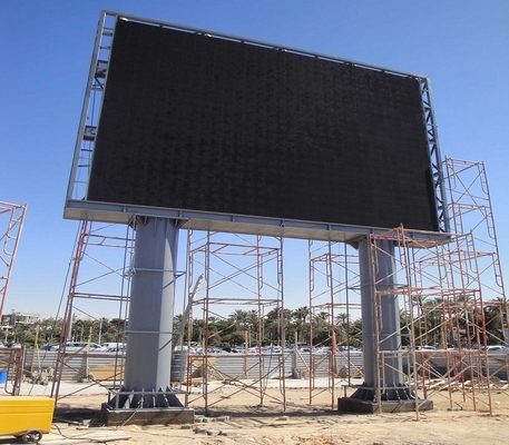 Buy SMD Nationstar Outdoor Full Color LED Screen Big Advertising Billboard P4 online manufacture