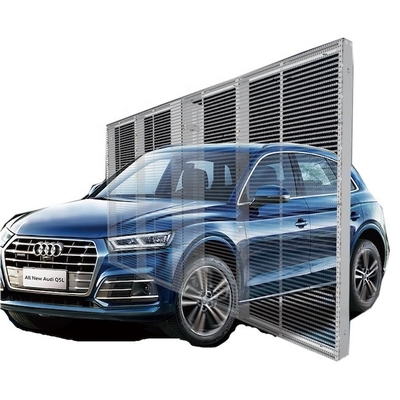 Buy Full Color Transparent LED Display Panel P3.9mm Glass Window Front Maintenance online manufacture