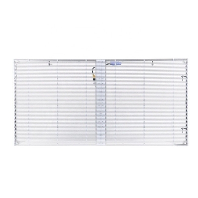 Buy PH3.91-7.81 Transparent LED Display Outdoor HD 3500nits Glass Curtain Window online manufacture