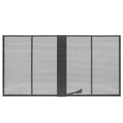 Buy Semi Outdoor Flexible Transparent LED Display Panel Glass Indoor Window online manufacture