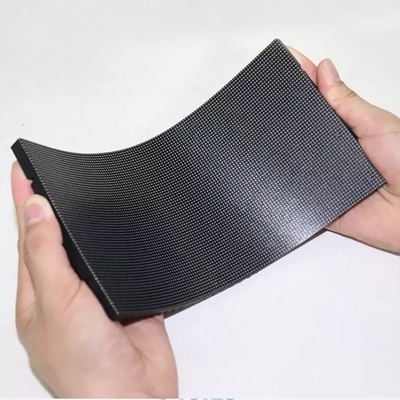 Buy Curved Commercial LED Display Screen P2 Indoor Flexible LED Video Wall Panel online manufacture