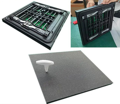 Buy P3.91 Outdoor Rental LED Screen 250x250mm Front Maintenance online manufacture