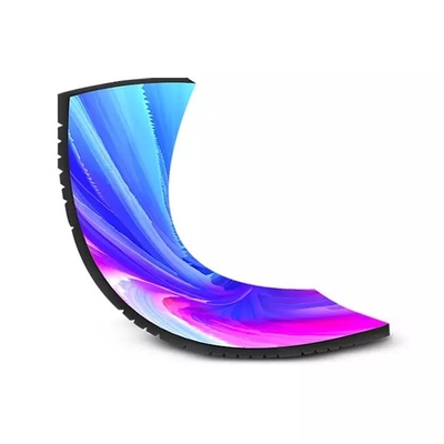 Buy Soft Indoor Flexible LED Display Screen 1.8mm Advertising Curve online manufacture