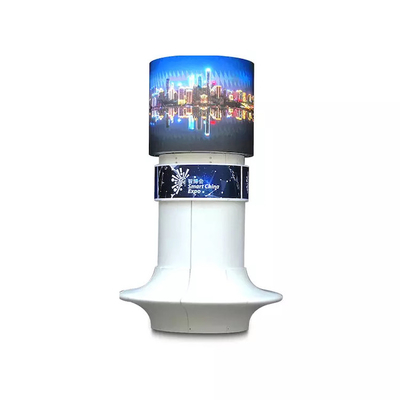 Buy HD P2.5mm Flexible LED Display Screen Soft Cylinder Commercial Curved Cube online manufacture