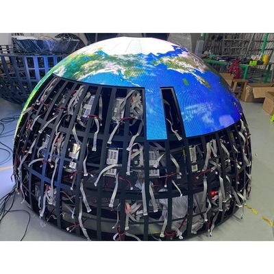 Buy P2.5mm Spherical Creative LED Video Wall 1m 1.5m 2m online manufacture