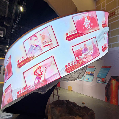 Buy SMD2020 Flexible LED Display Screen With Wide Color Gamut And IP67 Ingress Protection online manufacture