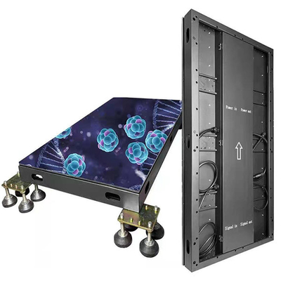 Buy Full Color 500x1000mm Dance Floor Led Screen P3.91 With Interactive Games online manufacture