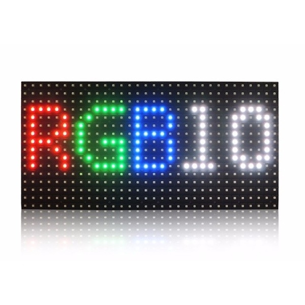 P10 Indoor Single Color Modular LED Display Panels 10mm