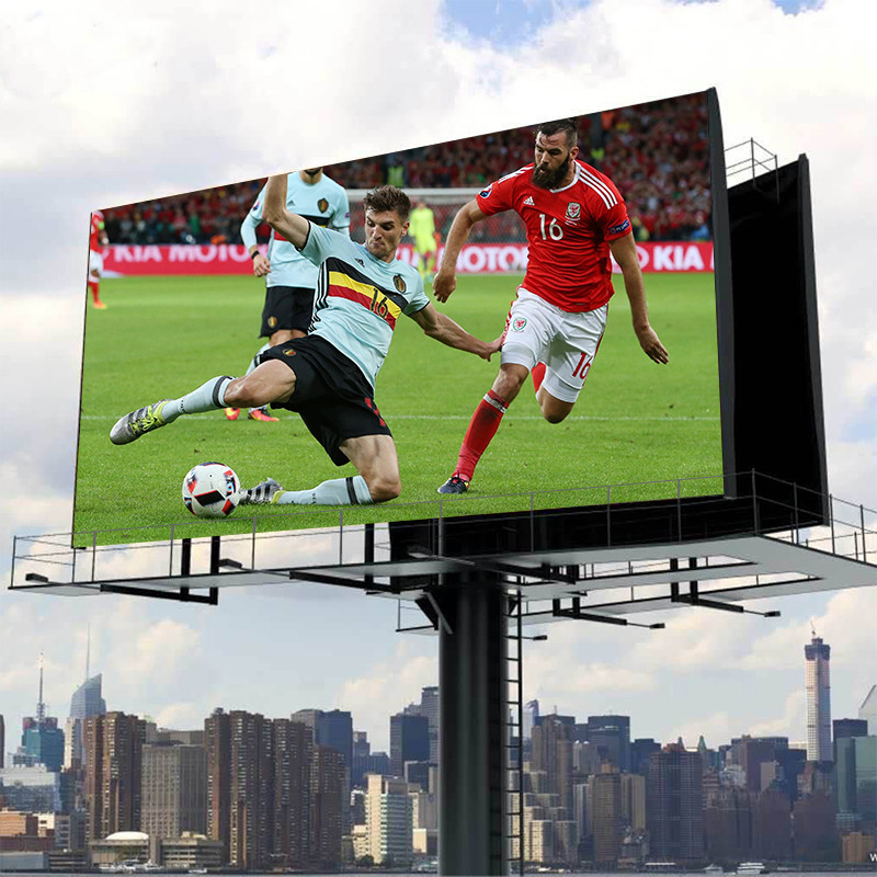Fixed P6mm Advertising Outdoor Full Color LED Screen HD LED Video Wall
